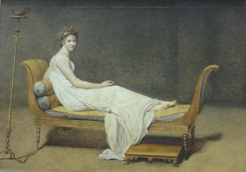 Portrait of Madame Recamier (Jacques Louis-David)