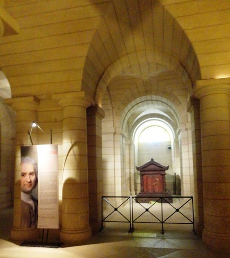 Tomb of Jean-Jacques Rosseau